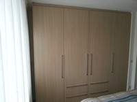 Slaapkamer kast met lades handwerk